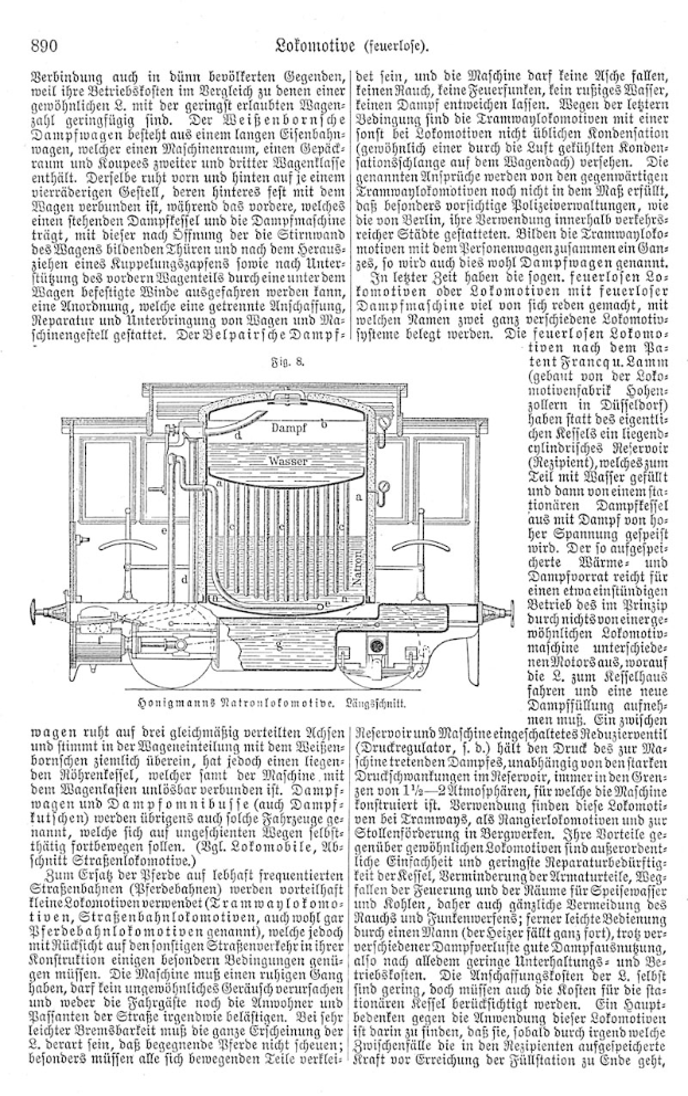 Ausführliches Schema einer Auto-Maschine aus dem deutschen Patent 890,000,000, das Komponenten wie Kolben und Ventile zeigt.